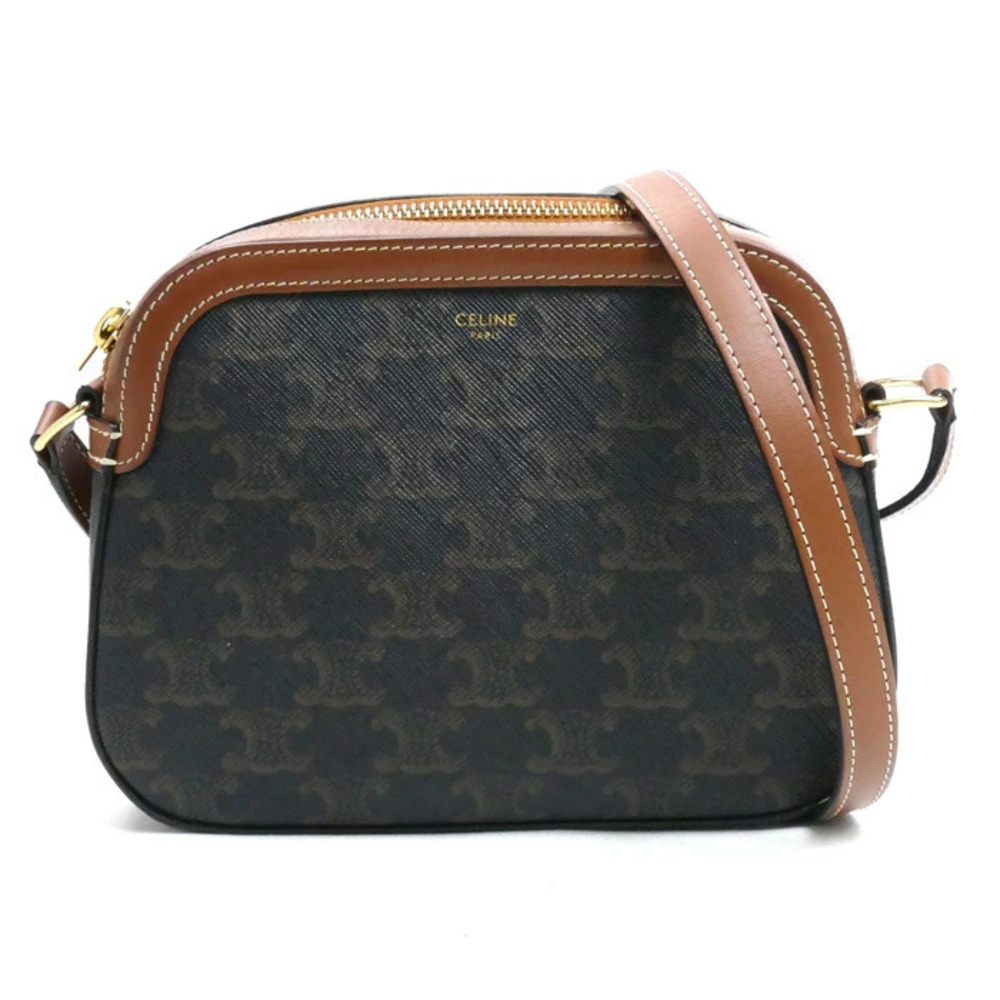 CELINE Camera Bag Shoulder Brown - Picture 1 of 8
